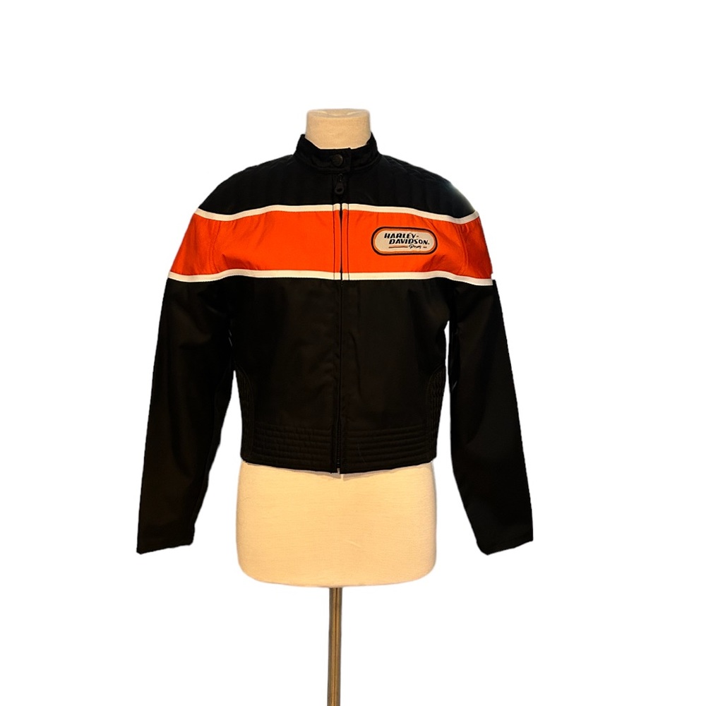 NWOT Harley Davidson Ladies Nylon Motorcycle Bike Jacket Size Small - Picture 2 of 8